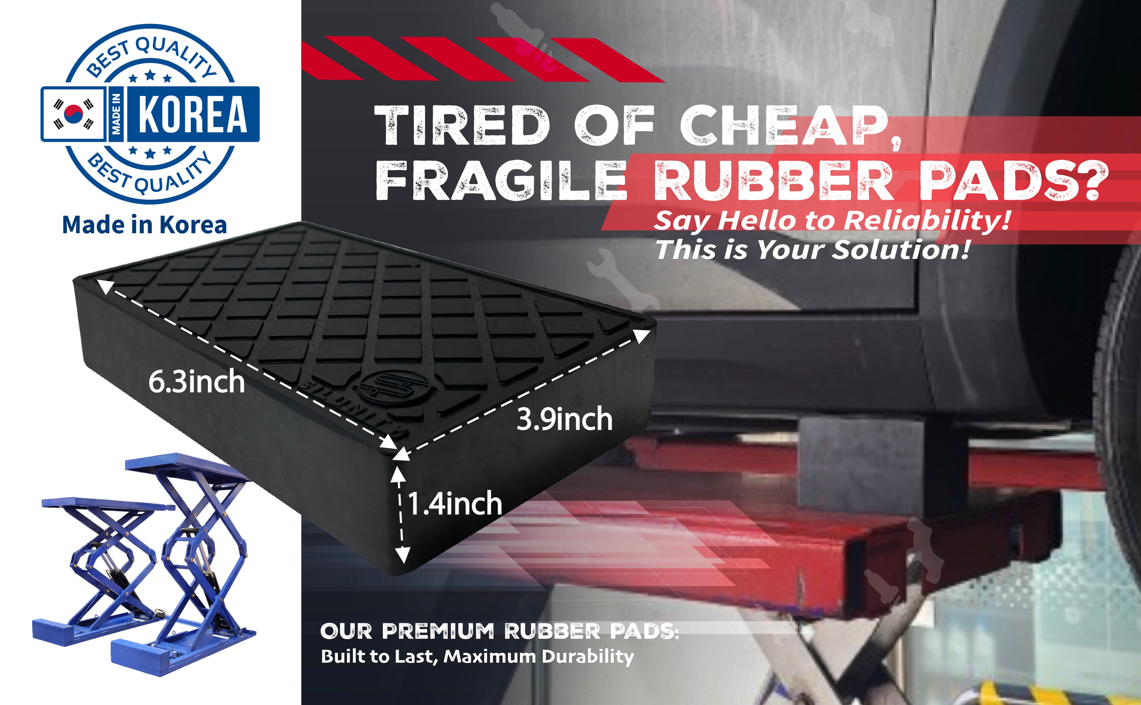 ゴムパッド - 円形(24T)