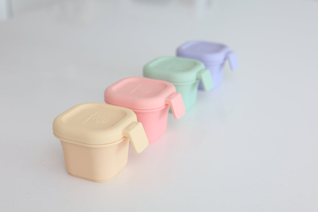 離乳食密閉容器 - グリーン(48g / 96g / 145g)