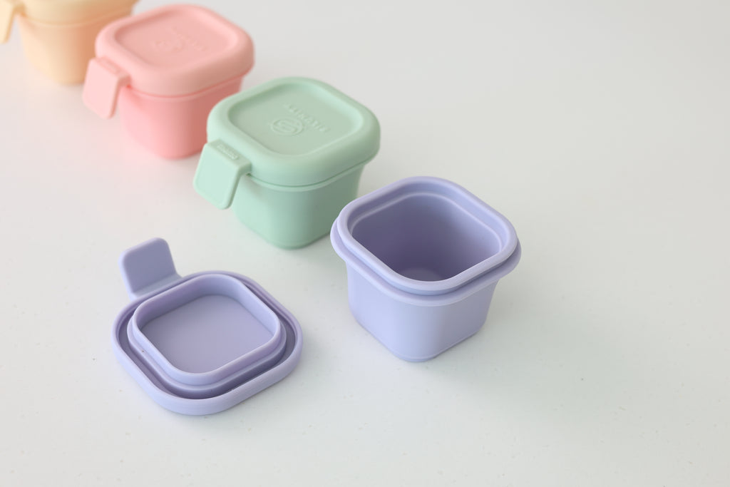 離乳食密閉容器 - グリーン(48g / 96g / 145g)