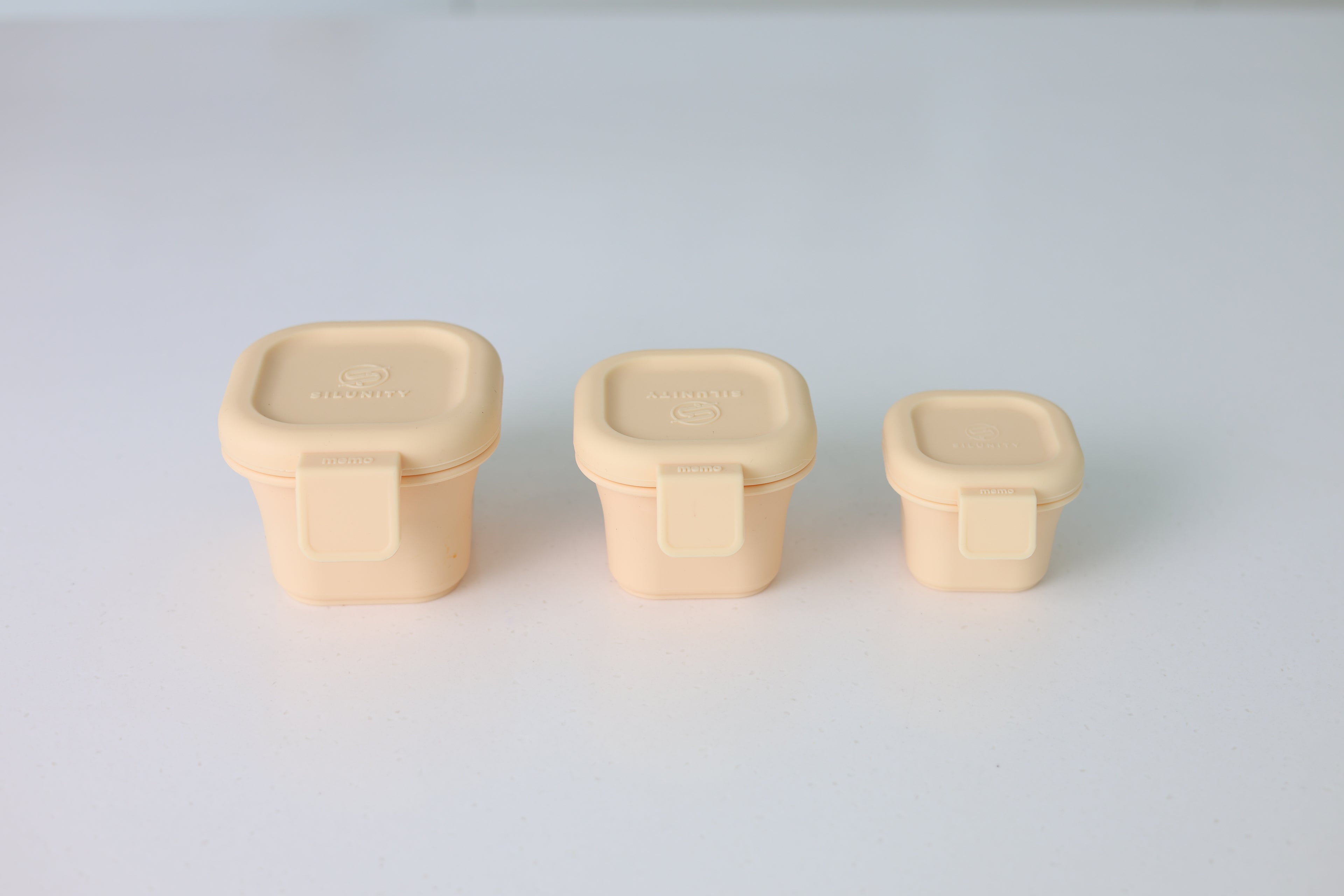 離乳食密閉容器 - イエロー(48g / 96g / 145g)