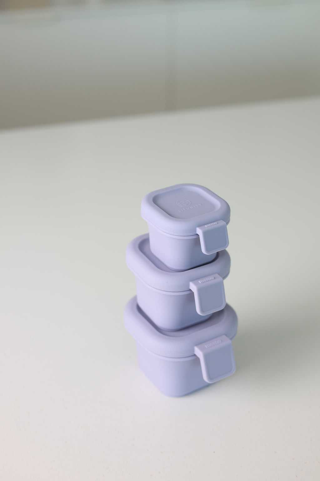 離乳食密閉容器 - パープル(48g / 96g / 145g)