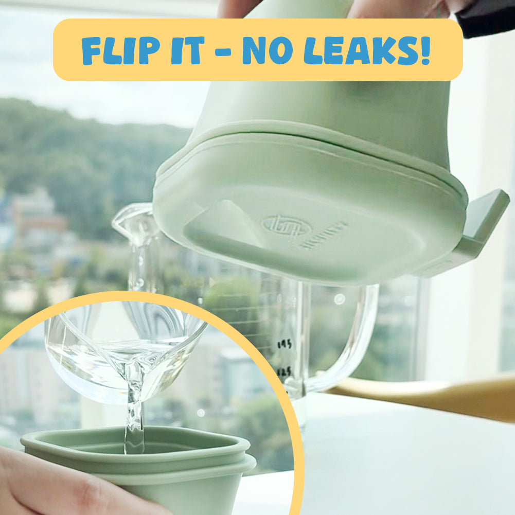 離乳食密閉容器 - グリーン(48g / 96g / 145g)