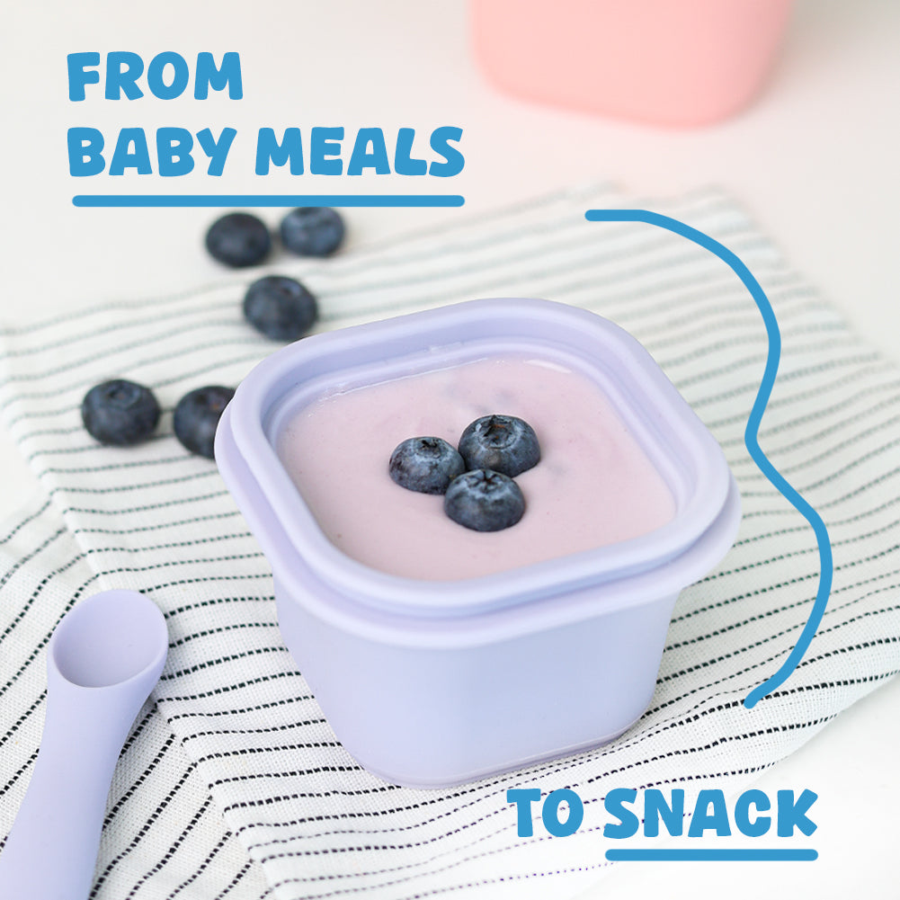 離乳食密閉容器 - グリーン(48g / 96g / 145g)