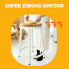 ひっくり返らないベビープレート - うさぎ（グリーン）